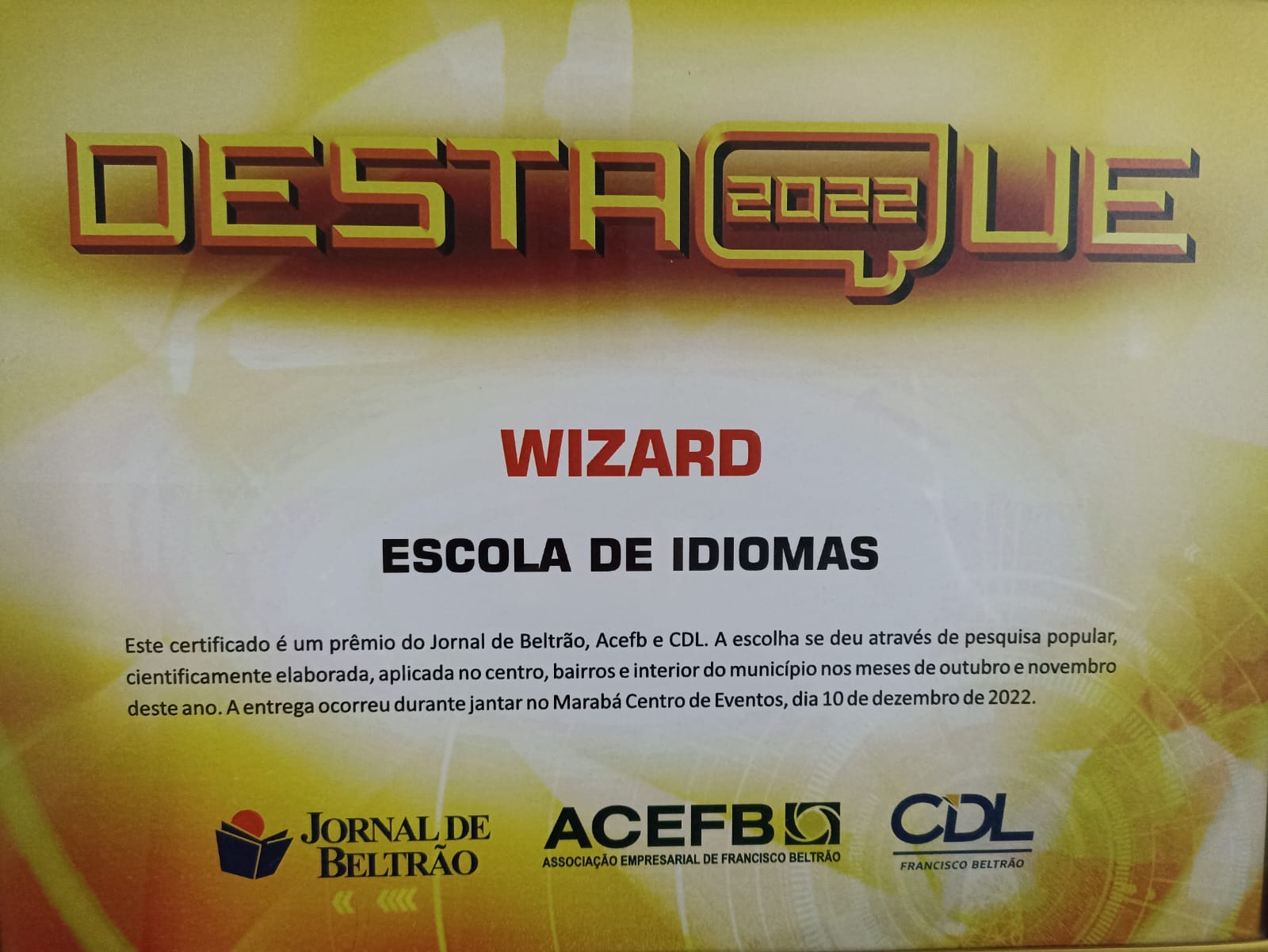 Destaques do Ano 2022 – Jornal de Beltrão