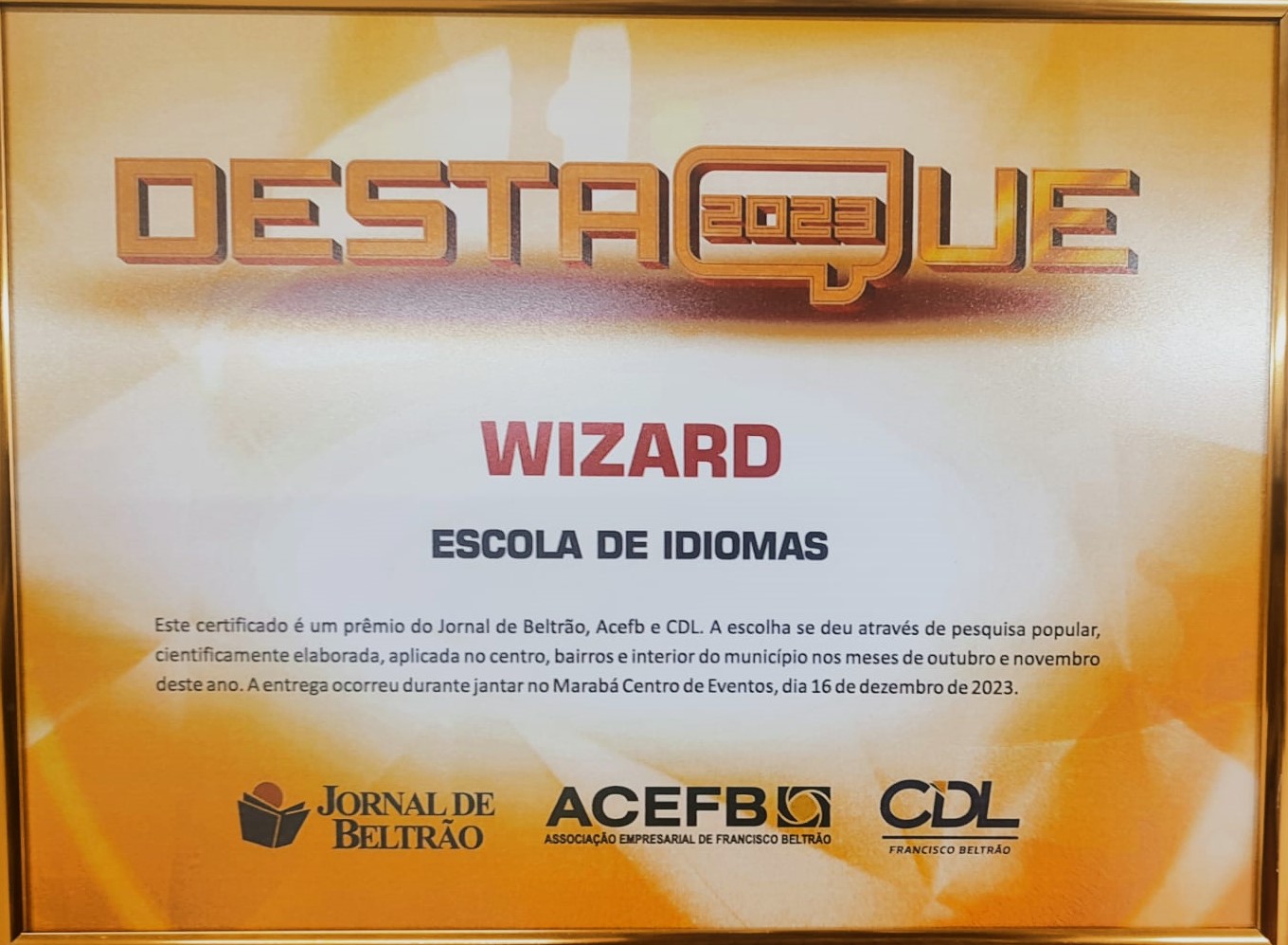 Destaques do Ano 2023 – Jornal de Beltrão